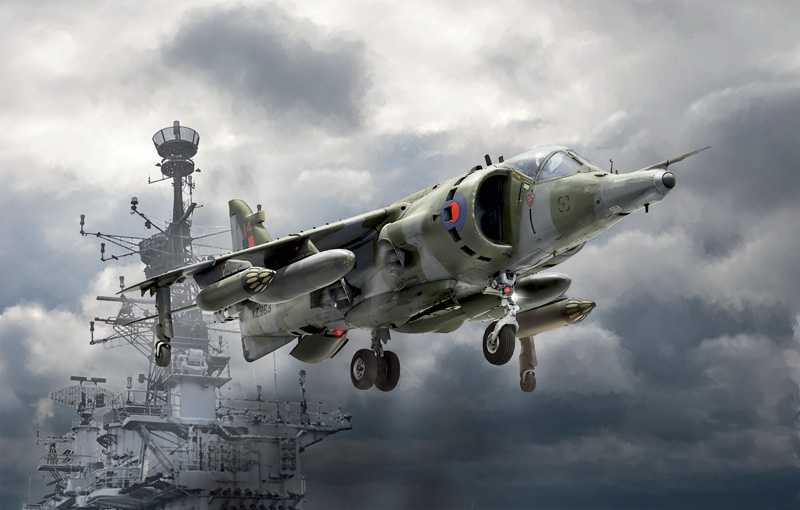 Model Kit letadlo 1401 - HARRIER GR.3 (1:72)