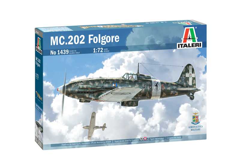 Model Kit letadlo 1439 - MC 202 Folgore (1:72)