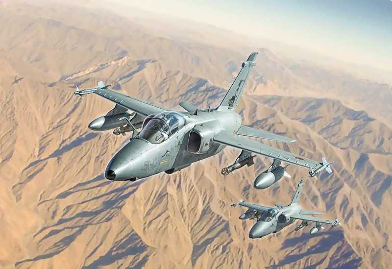 Model Kit letadlo 1460 - AMX Ghibli (1:72)