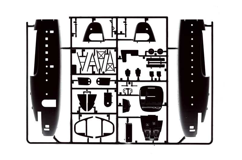 Model Kit letadlo 1468 - C-119K Stinger (1:72)