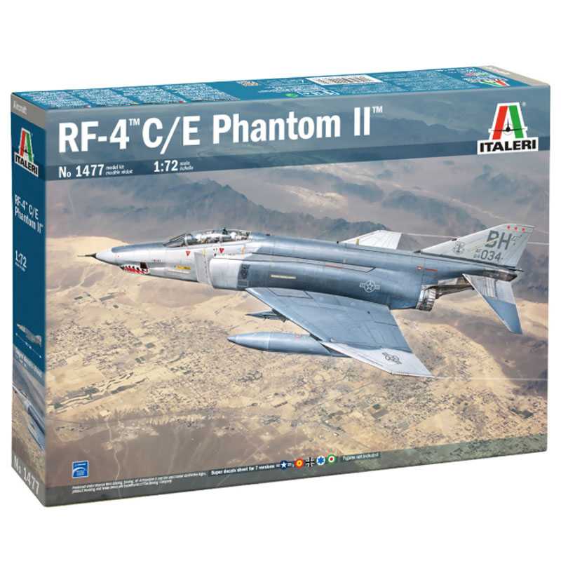 Model Kit letadlo 1477 - RF-4 C/E Phantom II (1:72)