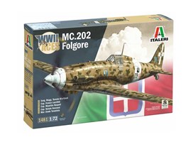 Model Kit letadlo 1481 - MC.202 Folgore Aces (1:72)