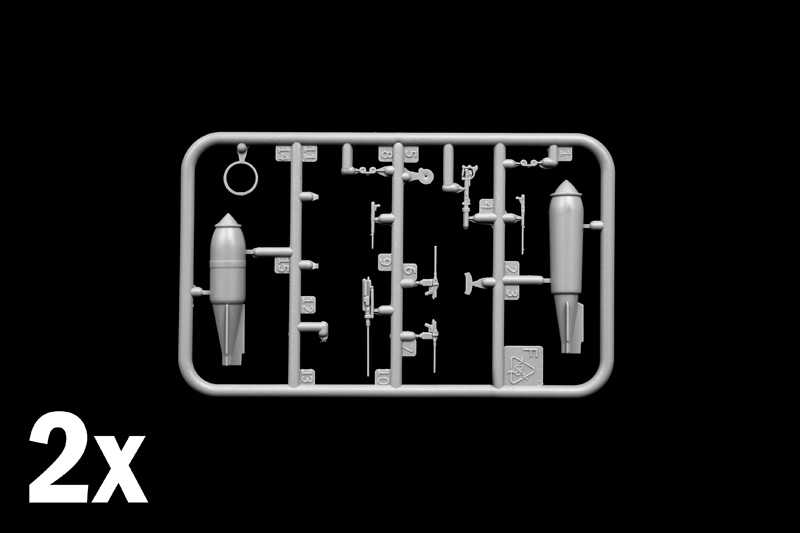 Model Kit letadlo 1489 - Junkers Ju 88 A-17 Torpedo Bomber (1:72)