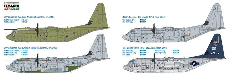 Model Kit letadlo 2746 - C-130J C5 HERCULES (1:48)