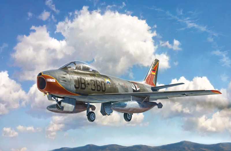 Model Kit letadlo 2799 - F-86E “Sabre” (1:48)