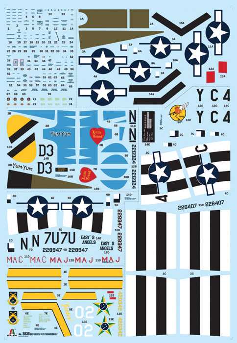 Model Kit letadlo 2835 - P-47D Thunderbolt (E.T.O.) (1:48)