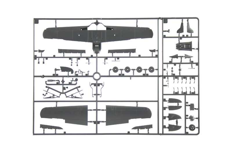 Model Kit letadlo 2840 - MC.202 Folgore (1:48)
