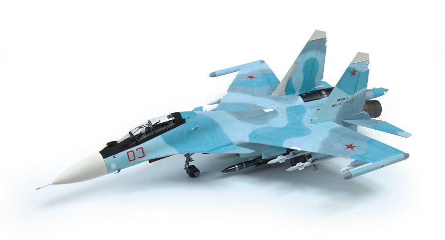 Model Kit letadlo 4808 - SU-30SM Russian Fighter (1:48)