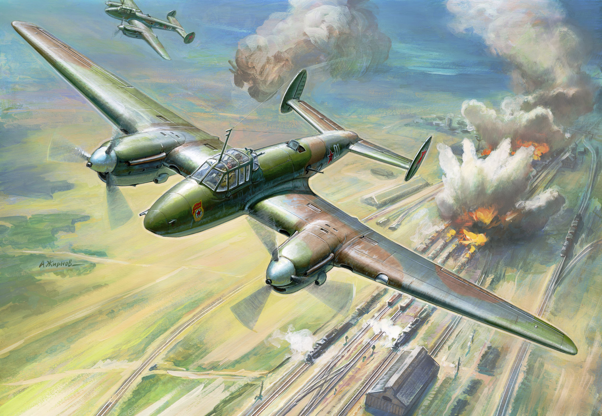 Model Kit letadlo 4809 - Petlyakov Pe-2 (1:48)