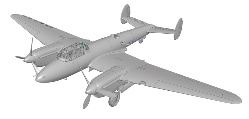 Model Kit letadlo 4809 - Petlyakov Pe-2 (1:48)
