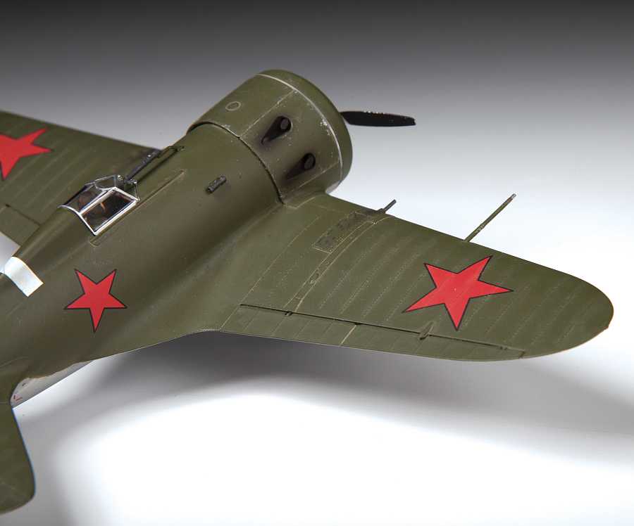 Model Kit letadlo 4832 - Polikarpov I-16 Type V Soviet Fighter (1:48)