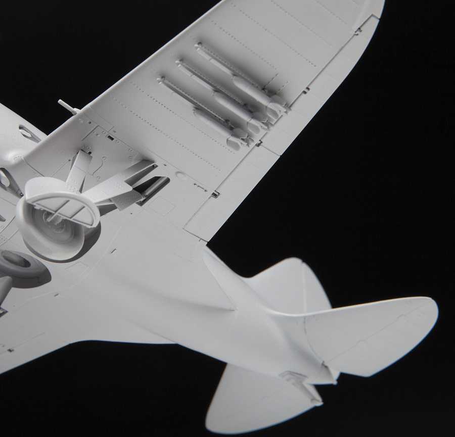 Model Kit letadlo 4832 - Polikarpov I-16 Type V Soviet Fighter (1:48)