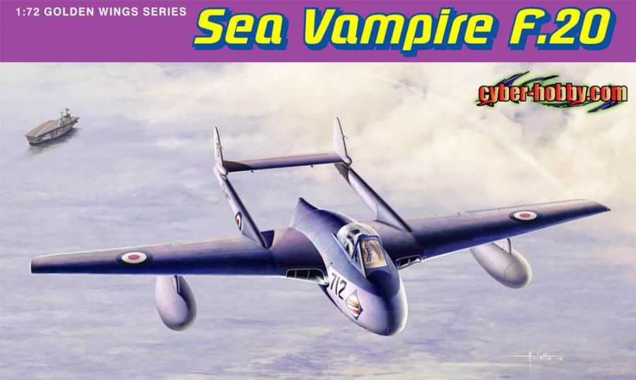 Model Kit letadlo 5112 - Sea Vampire F.20 (1:72)