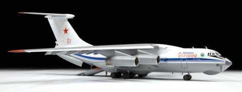 Model Kit letadlo 7011 - Russian strategic airlifter IL-76MD (1:144)