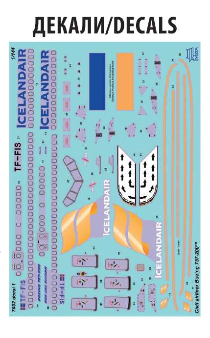 Model Kit letadlo 7032 - Boeing 757-200 (1:144)