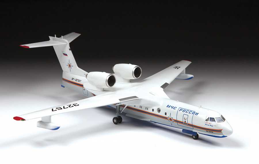 Model Kit letadlo 7034 - Beriev Be-200 Amphibious Aircraft (1:144)