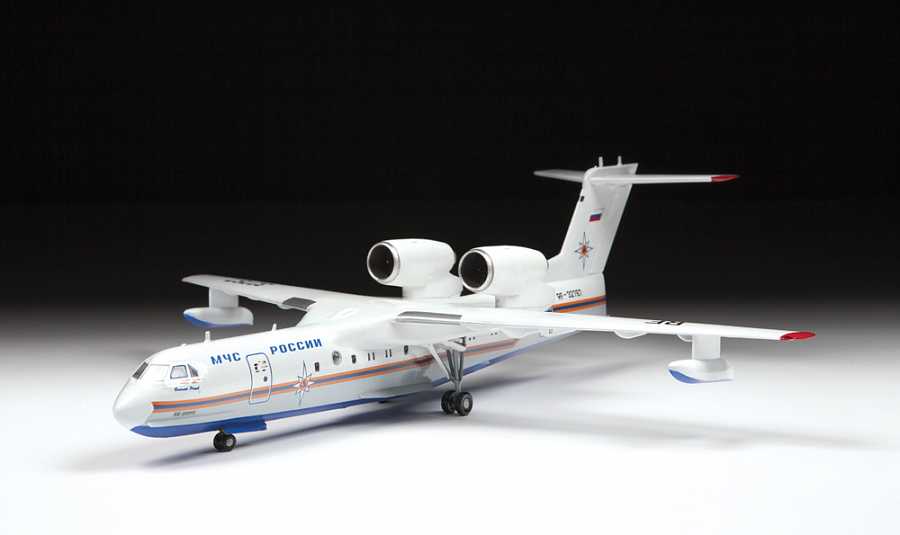 Model Kit letadlo 7034 - Beriev Be-200 Amphibious Aircraft (1:144)