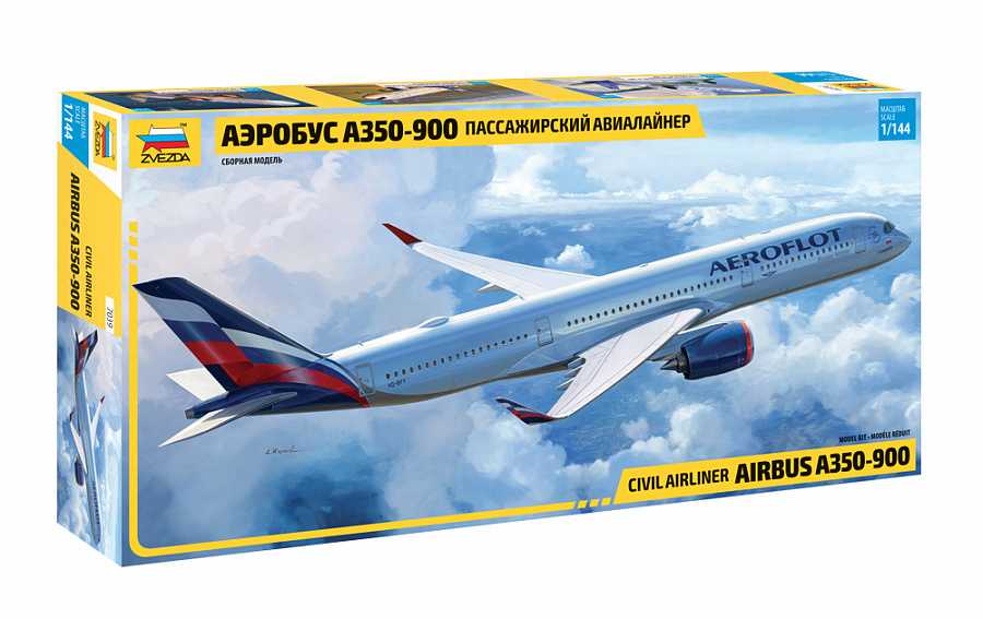 Model Kit letadlo 7039 - Airbus A350-900 (1:144)