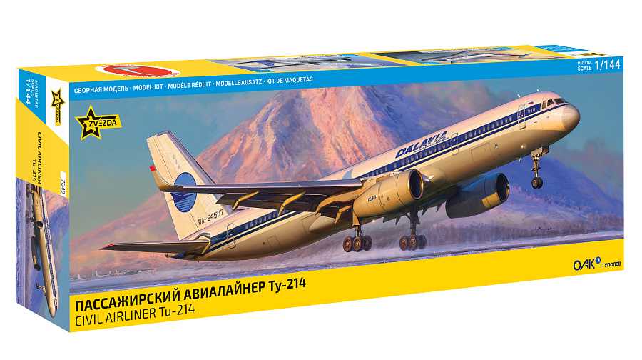 Model Kit letadlo 7049 - TU-214 (1:144)