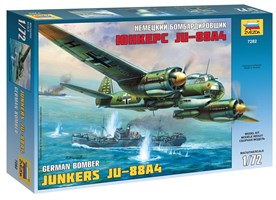 Model Kit letadlo 7282 - Junkers Ju-88A4 (1:72)