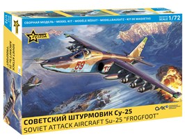 Model Kit letadlo 7312 - Soviet Attack Aircraft Su-25 "Frogfoot" (1:72)