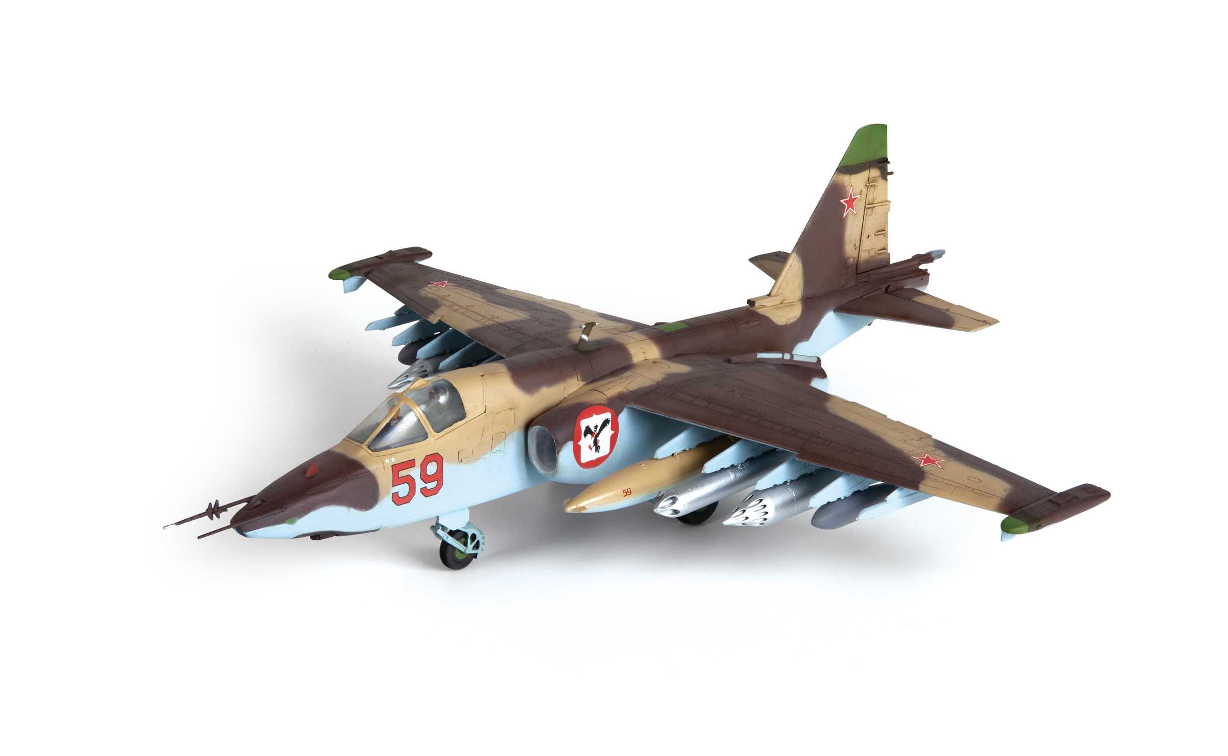Model Kit letadlo 7312 - Soviet Attack Aircraft Su-25 "Frogfoot" (1:72)