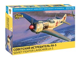 Model Kit letadlo 7334 - SOVIET FIGHTER LAVOCHKIN LA-5 (1:72)
