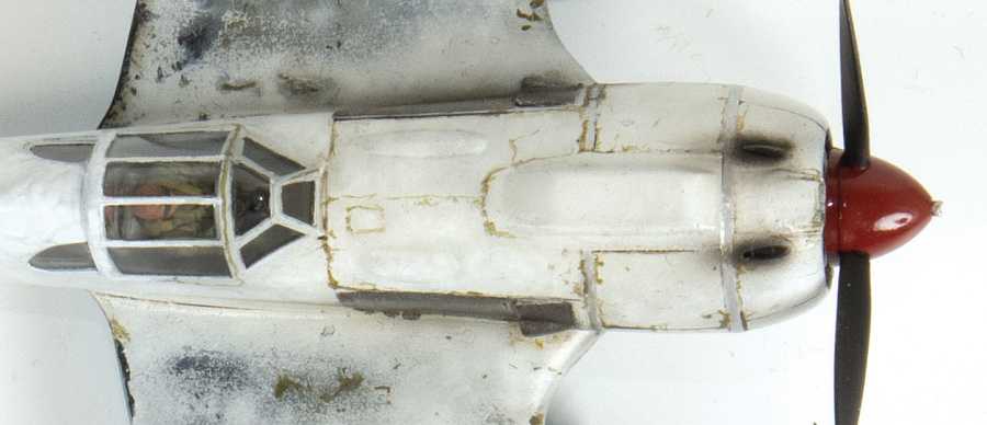 Model Kit letadlo 7334 - SOVIET FIGHTER LAVOCHKIN LA-5 (1:72)