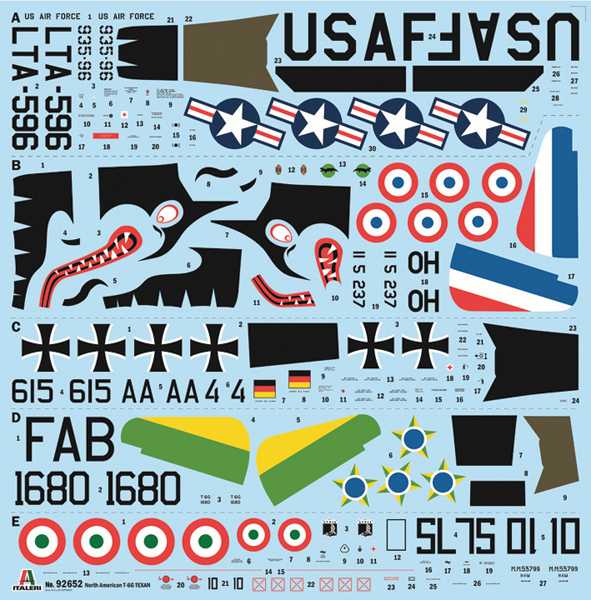 Model Kit letadlo 92652 - T-6G Texan (1:48)