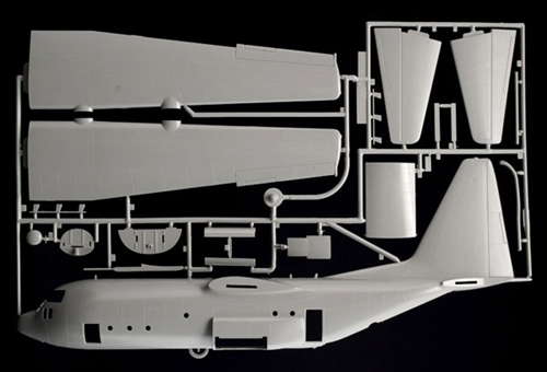Model Kit letadlo PRM edice 1255 - C-130 J HERCULES (1:72)