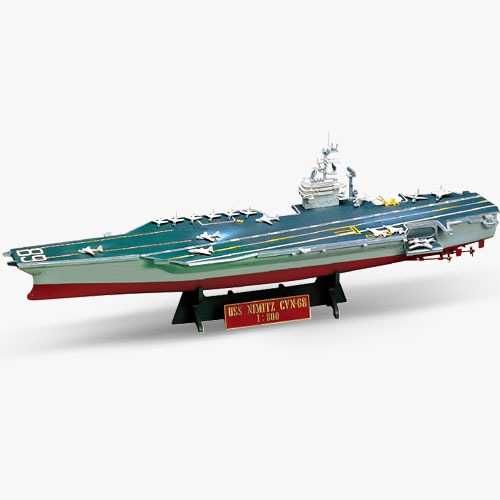 Model Kit loď 14213 - USS NIMITZ (1:800)
