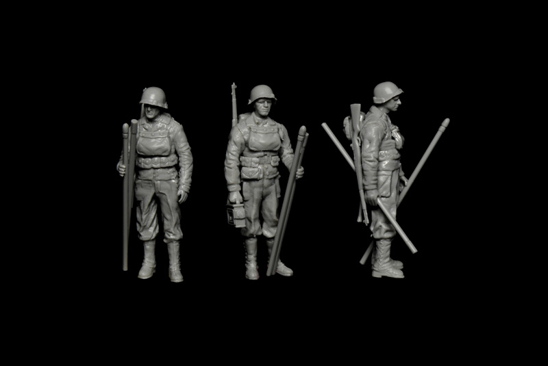 Model Kit loď 6524 - LCVP with US INFANTRY (1:35)