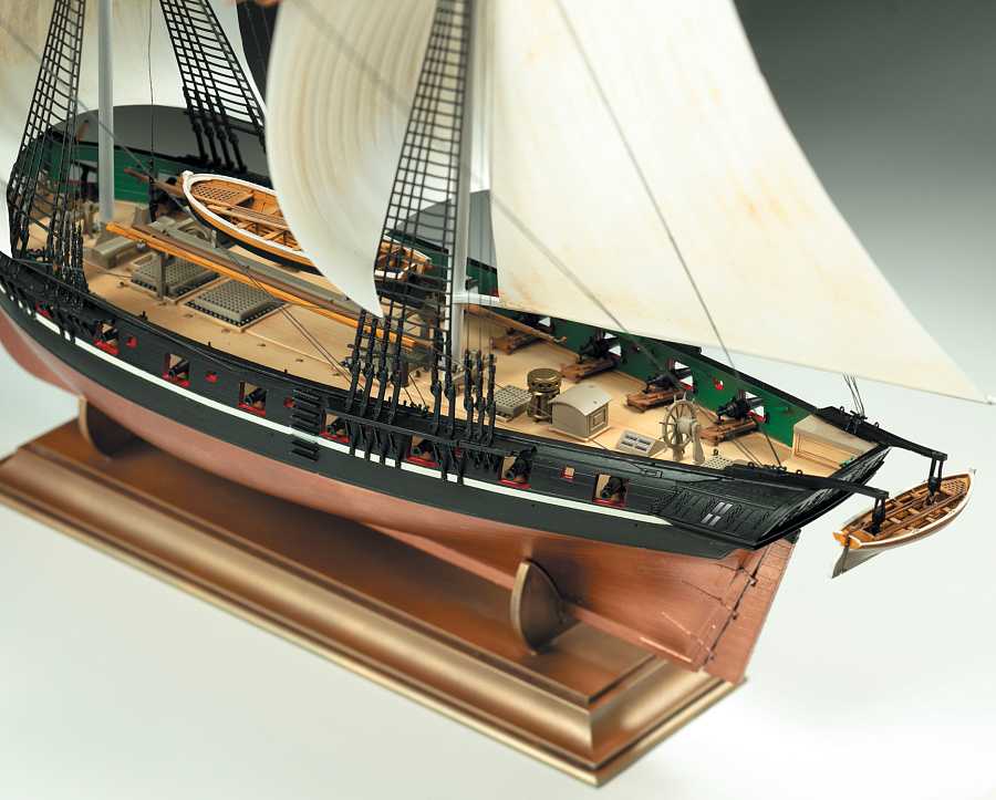 Model Kit loď 9067 - Russian brig Merkurii 19th cty. (1:100)