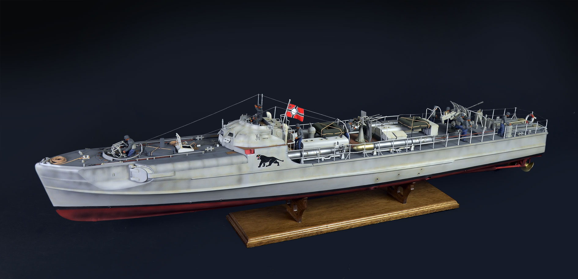 Model Kit loď PRM edice 5603 - SCHNELLBOOT TYP S-100 (1:35)