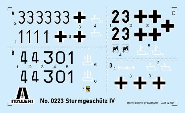 Model Kit military 0223 - Sd.Kfz. 167 Sturmgeschütz IV (1:35)