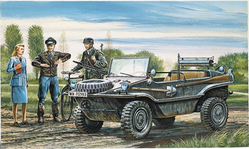 Model Kit military 0313 - Kfz. 69 SCHWIMMWAGEN (1:35)