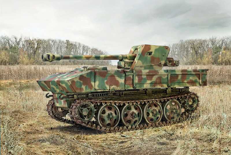 Model Kit military 0355 - 7,5 cm RSO with PAK40 (1:35)