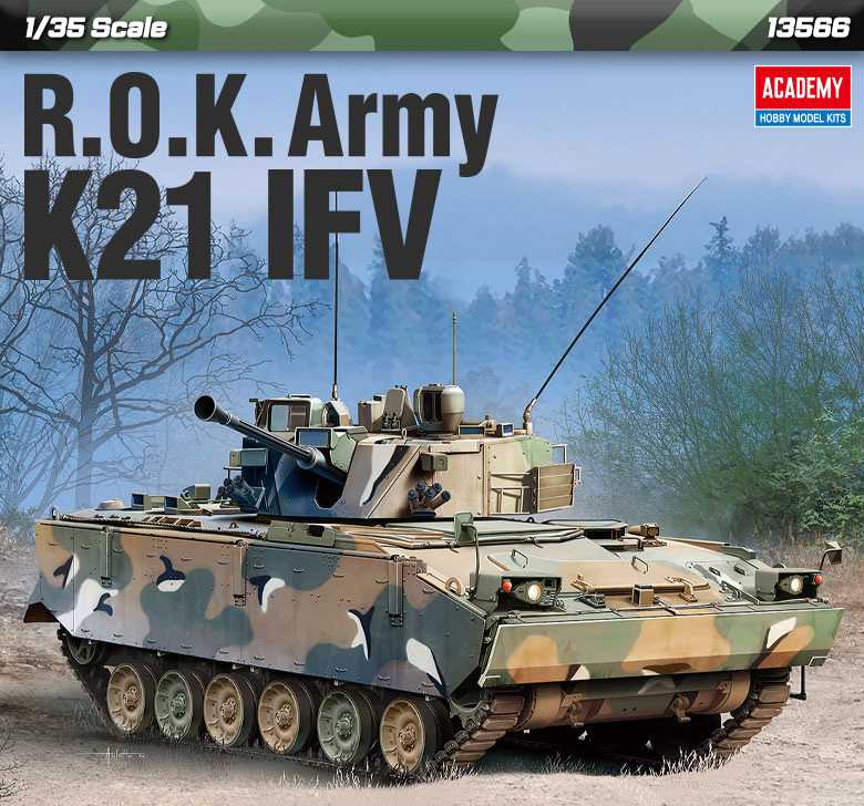 Model Kit military 13566 - R.O.K. Army K21 IFV (1:35)