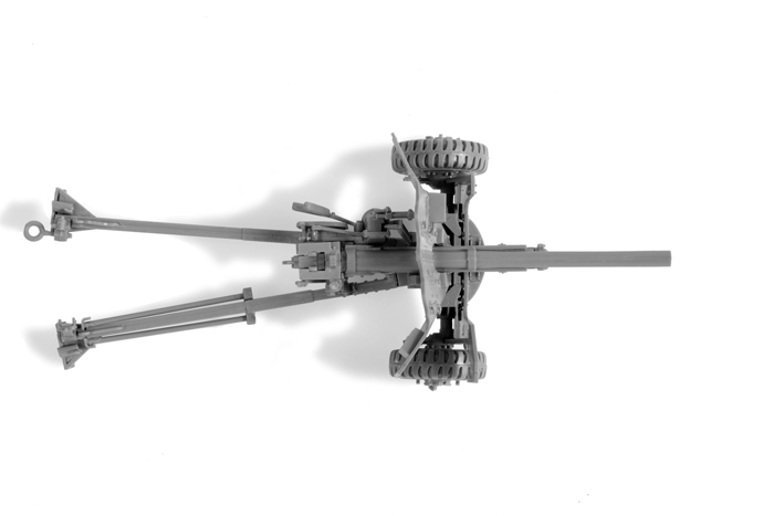 Model Kit military 3518 - British Anti-Tank Gun QF 6-PDR MK-II (1:35)