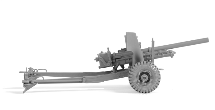 Model Kit military 3518 - British Anti-Tank Gun QF 6-PDR MK-II (1:35)