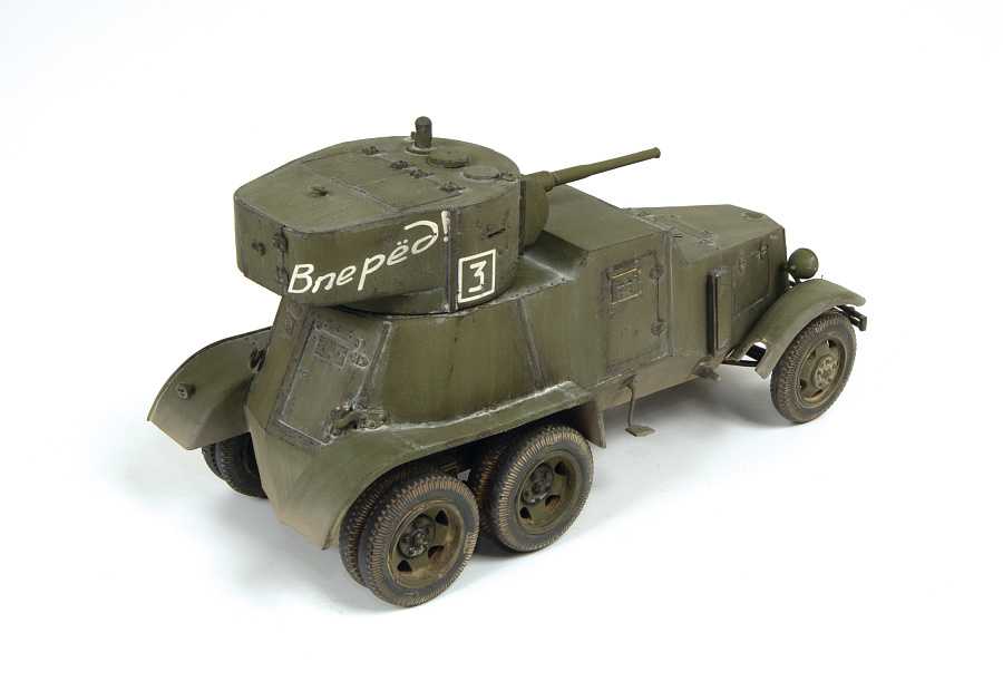 Model Kit military 3546 - BA-3 Armored Car (re-release) (1:35)