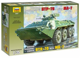 Model Kit military 3587 - BTR-70 with MA-7 Turret (1:35)