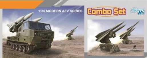 Model Kit military 3588 - M727 MISSILE CARRIER + MIM-23 HAWK (1:35)