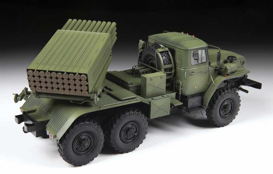 Model Kit military 3655 - BM-21 Grad Rocket Launcher (1:35)