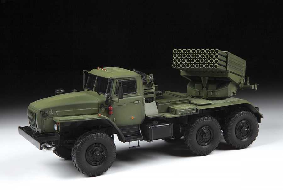Model Kit military 3655 - BM-21 Grad Rocket Launcher (1:35)