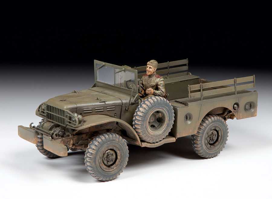 Model Kit military 3664 - Dodge WC-52 (1:35)