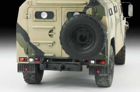 Model Kit military 3682 - GAZ with AT missile system "Kornet D" (1:35)