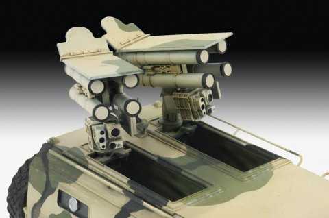Model Kit military 3682 - GAZ with AT missile system "Kornet D" (1:35)