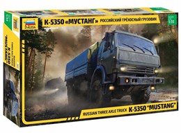 Model Kit military 3697 - Russian three axle truck K-5350 