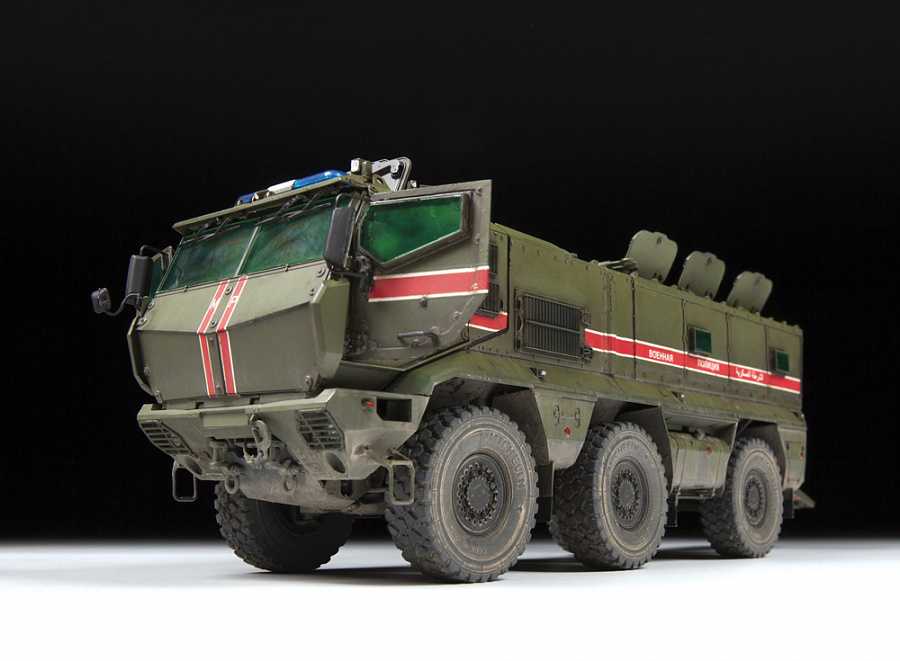 Model Kit military 3701 - Typhoon-K 6X6 Armoured Vehicle (1:35)